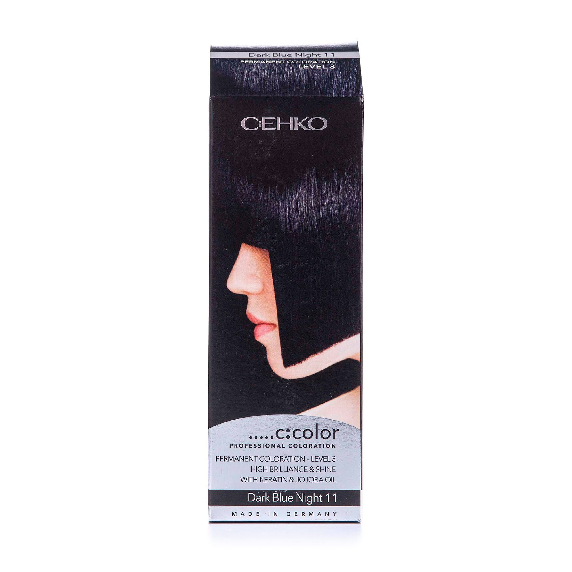 Стійка крем-фарба для волосся C:ЕНКО C:COLOR Professional Coloration 11 Блакитна ніч, 110 мл